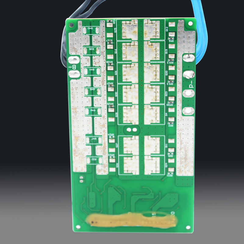 20串72V 30A~40A 同口动力锂电池保护板 18650锂电池保护板带温控